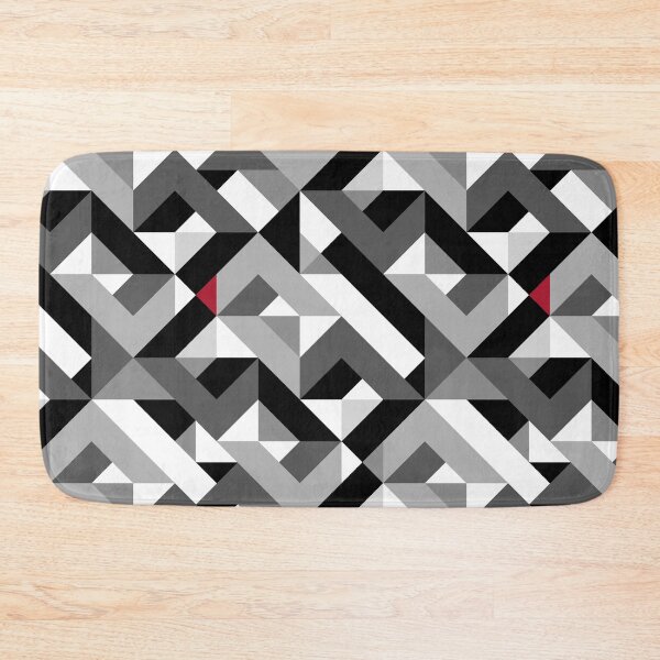 Item preview, Geometric Weave with Red Triangle designed and sold by JennyBlueSavage.