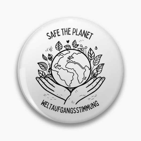Item preview, Safe the planet - world apocalypse designed and sold by GRINspiration.