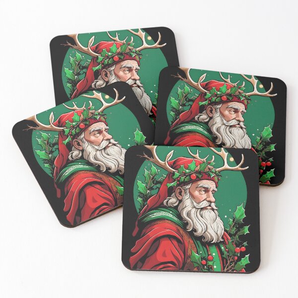 Item preview, Yuletide Holly King (Pagan Santa Claus) designed and sold by Occult Designs.