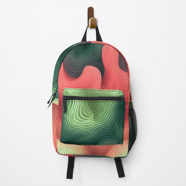 Item preview, Ripple Fusion: Dynamic Abstract in Green and Pink designed and sold by VectorPlace.