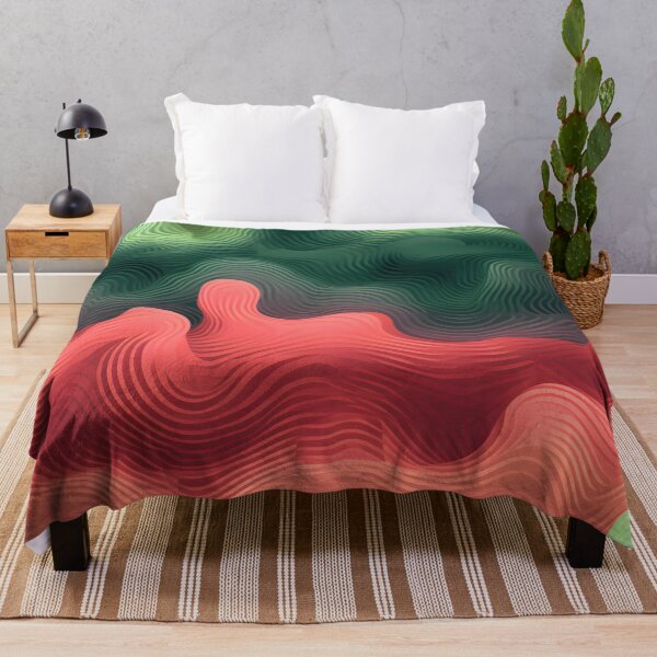 Item preview, Ripple Fusion: Dynamic Abstract in Green and Pink designed and sold by VectorPlace.