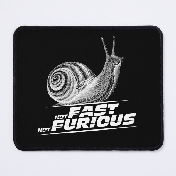 Item preview, Fun Snail Graphic Not Fast Not Furious designed and sold by The Junto Shop.