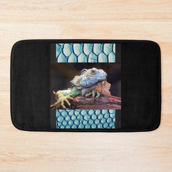 Item preview, Big Beautiful Colorful Iguana Reptile Design designed and sold by EarthArtDesigns.