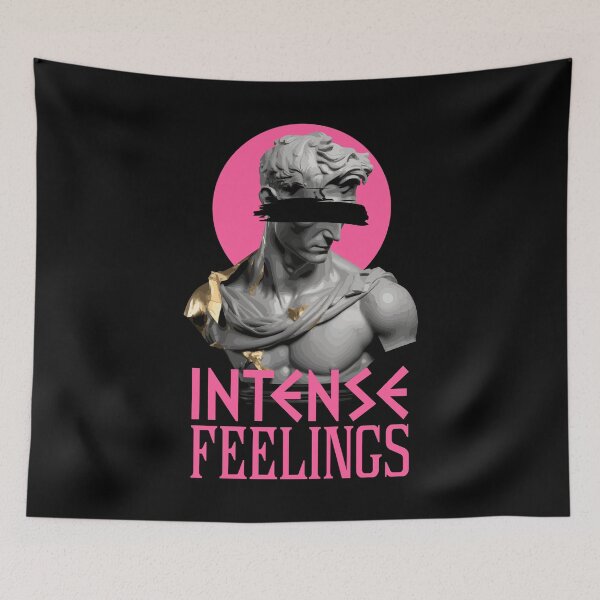 Item preview, Intense Feelings - Vaporweave streetwear  designed and sold by VaporwaveStreet.