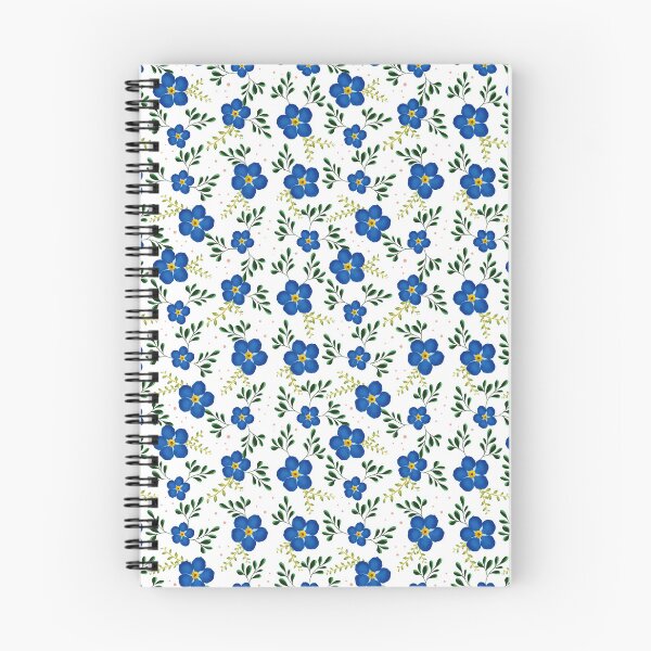 Item preview, Forget-Me-Not Floral Branch - White designed and sold by JaselviiStudio.