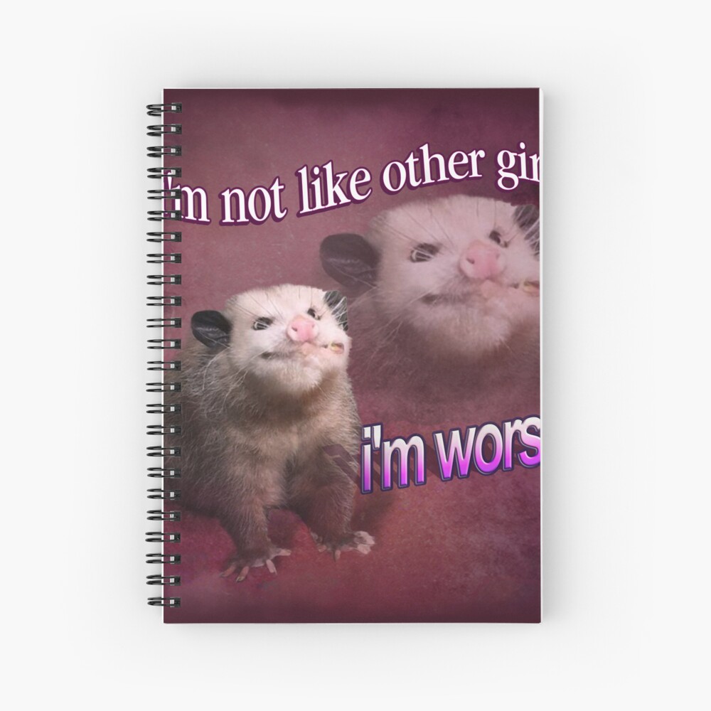 Item preview, Spiral Notebook designed and sold by snazzyseagull.