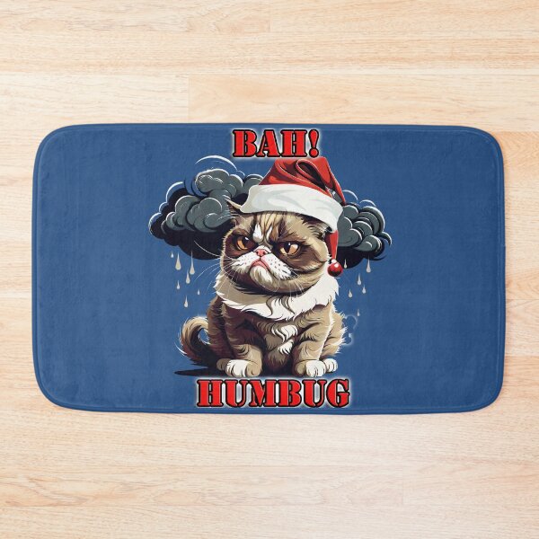 Item preview, I'm Not Happy Kitten's Humbug Holiday designed and sold by leyfinder.