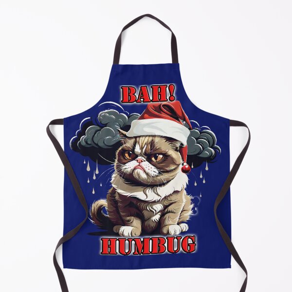 Item preview, I'm Not Happy Kitten's Humbug Holiday designed and sold by leyfinder.