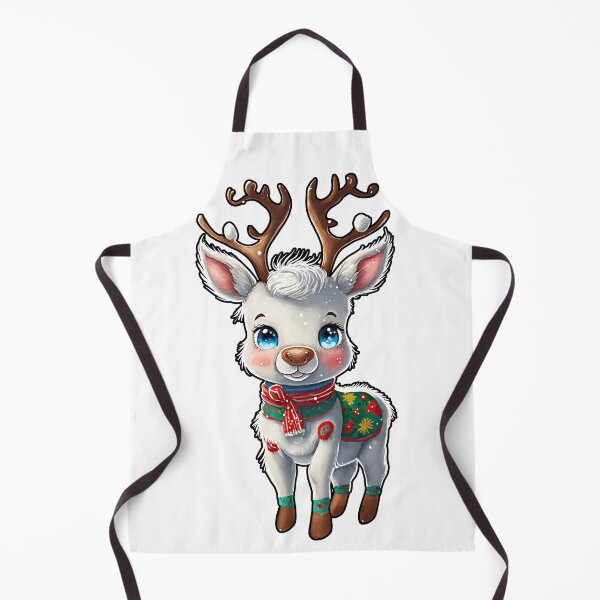 Item preview, cute baby reindeer ready for Christmas designed and sold by MagicColorPrint.