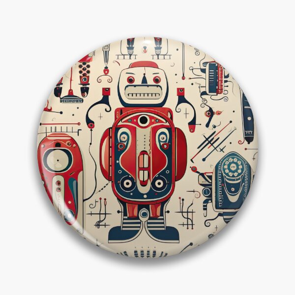 Item preview, Vintage Robot designed and sold by Pedra Panda.