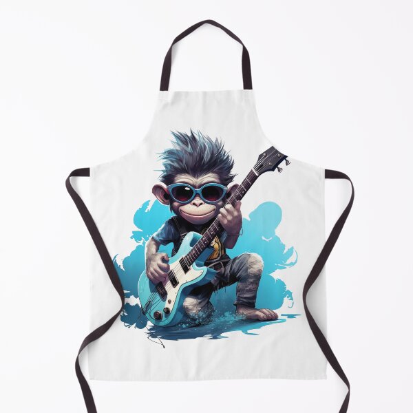 Item preview, Monkey with a blue guitar  designed and sold by Gilpro Designs.