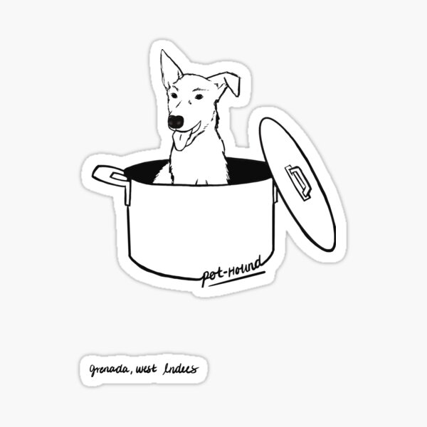 Item preview, pot-hound  designed and sold by SGU-AAARF.