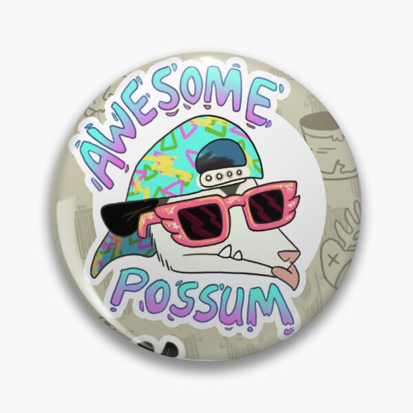 Item preview, Awesome Possum Print designed and sold by FunandAims.
