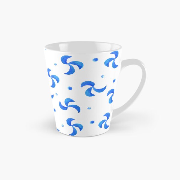 Item preview, Blue watercolor pinwheels with dots designed and sold by JennyBlueSavage.