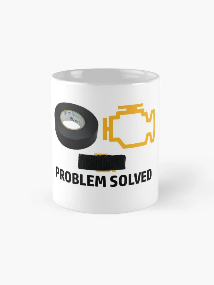 Thumbnail 4 of 6, Coffee Mug, Problem Solved designed and sold by Slinky-Reebs.