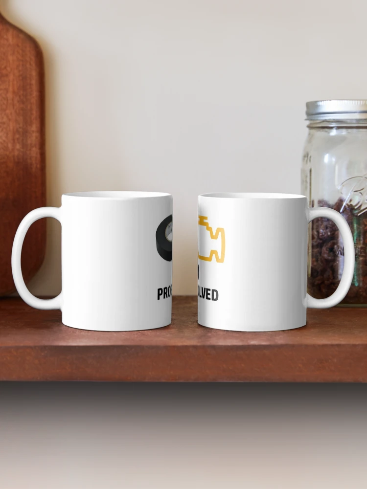 Thumbnail 2 of 6, Coffee Mug, Problem Solved designed and sold by Slinky-Reebs.