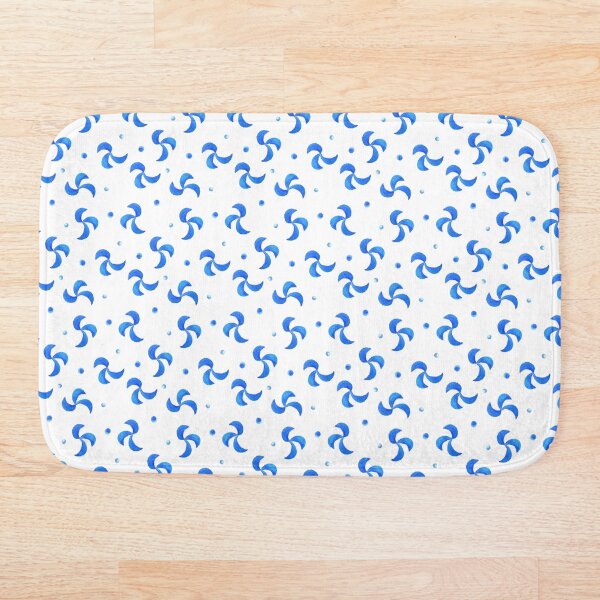 Item preview, Blue watercolor pinwheels with dots designed and sold by JennyBlueSavage.