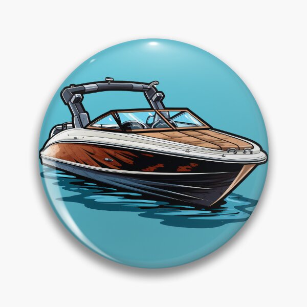 Item preview, Wakesurf Tournament Boat on the Water designed and sold by meganohm.