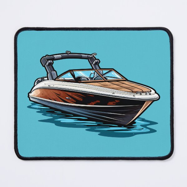 Item preview, Wakesurf Tournament Boat on the Water designed and sold by meganohm.
