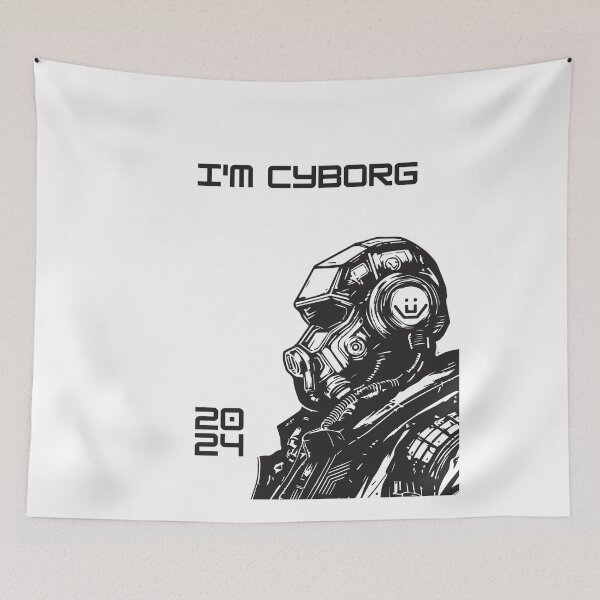 Item preview, I'm Cyborg 2024 designed and sold by Similce.