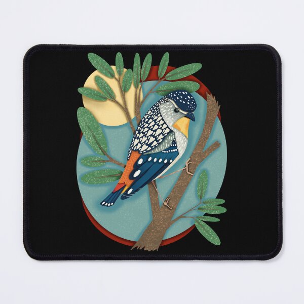 Item preview, Spotted Pardalote Retro Edition designed and sold by LemonwoodClock.