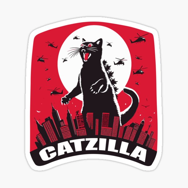 Item preview, Catzilla Rampage designed and sold by LoFi-OG.