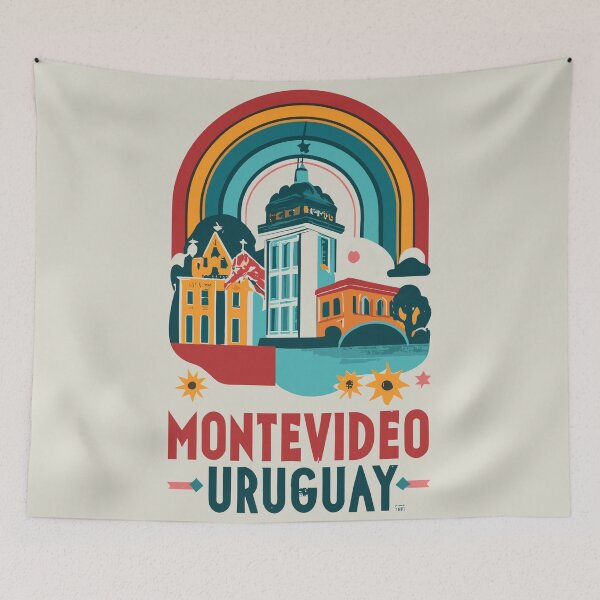 Item preview, Montevideo - Uruguay designed and sold by GoodOldVintage.