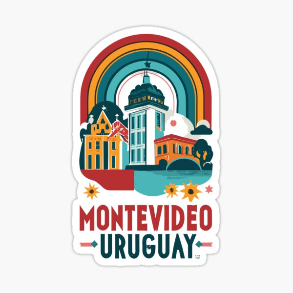 Item preview, Montevideo - Uruguay designed and sold by GoodOldVintage.