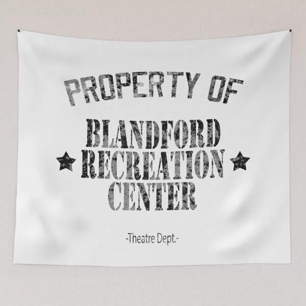 Item preview, Blandford Recreation Center Theatre Dept Vintage Gym Shirt designed and sold by ThrillhoDesigns.