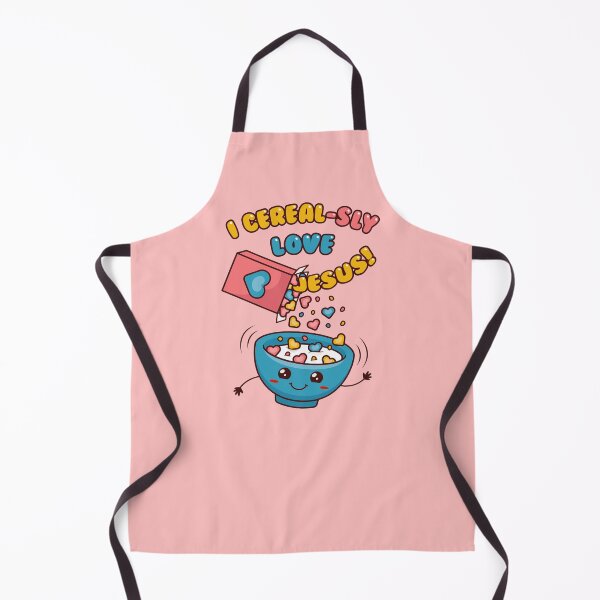 Item preview, I CEREAL-SLY LOVE JESUS! - Christian Pun - Hearts designed and sold by Glory After Tears.