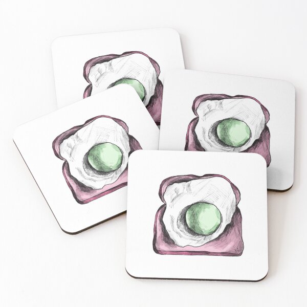 Item preview, molly's green eggs & pink toast designed and sold by mooncakemolly.