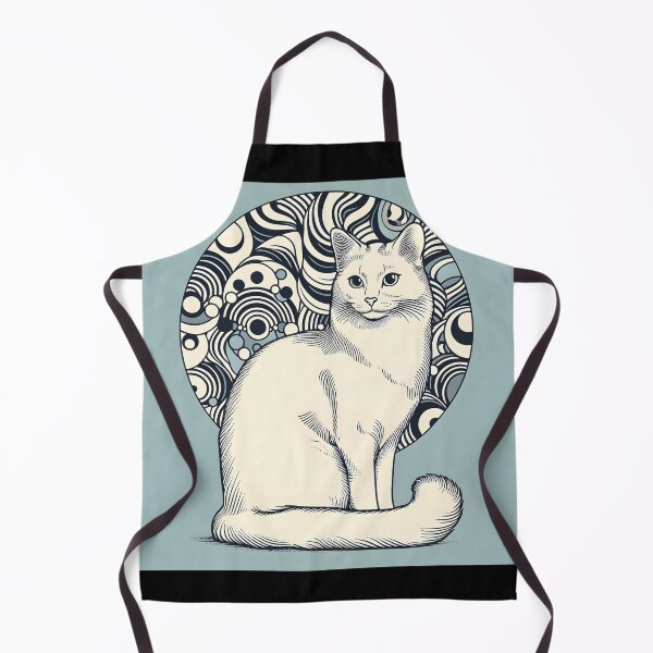 Item preview, Elegant Cat Art designed and sold by onlycatdesigns.