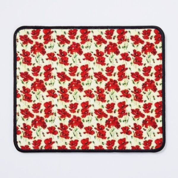 Item preview, Red flower print designed and sold by Racyfun77.