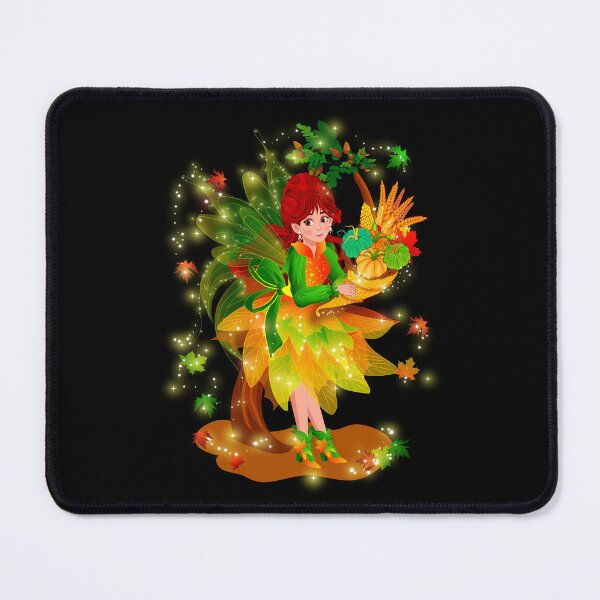 Item preview, Faylin the Fall and Thanksgiving Fairy With Cornucopia designed and sold by FairyBookClub.