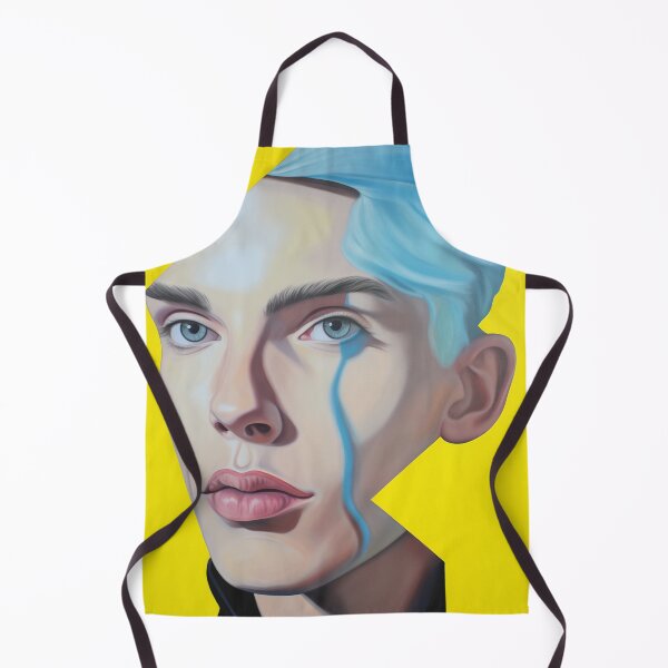 Item preview, yellow facial fusion designed and sold by Carinaprint.