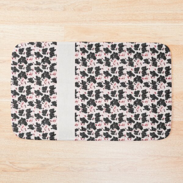 Item preview, Black flower print designed and sold by Racyfun77.