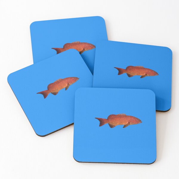 Item preview, Leopard Coral Grouper Trout Color Design  designed and sold by designsasstultd.
