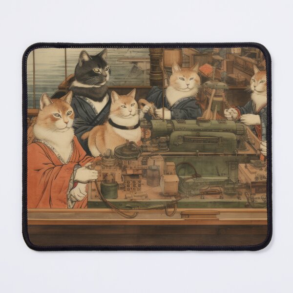Item preview, Nautical Tails: The Feline Fleet's Maiden Voyage designed and sold by kawaiidoodlesuk.