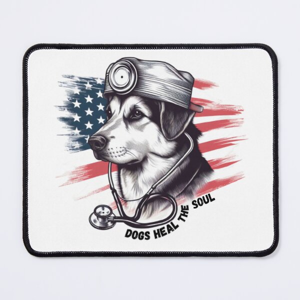 Item preview, Dogs Bring Healing Vibes Tee shirt designed and sold by Clothesbest.