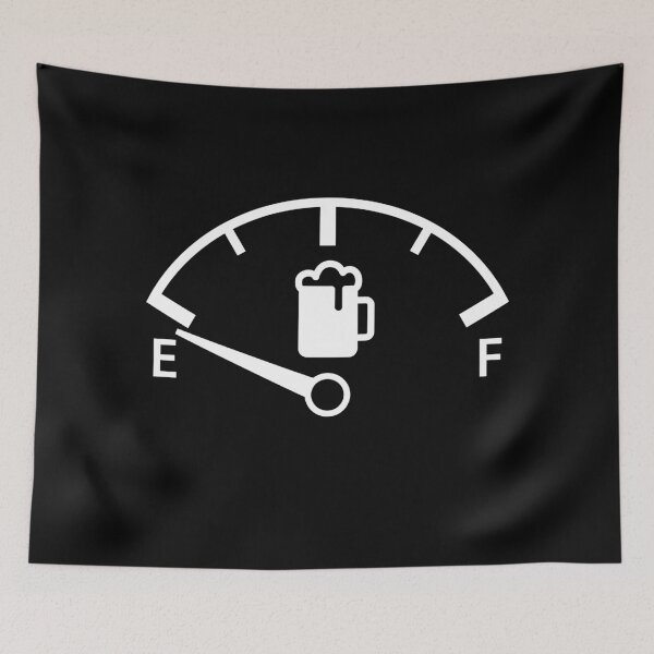 Item preview, Beer Fuel Gauge (black) designed and sold by VEB Ostladen.