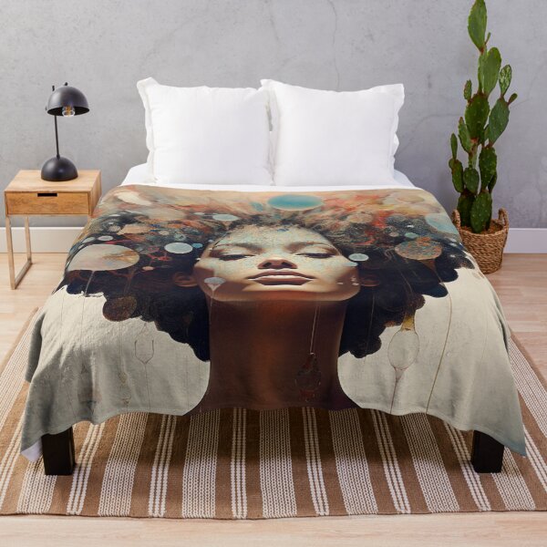 Item preview, Afrofuturism Art designed and sold by MidJourneymen.