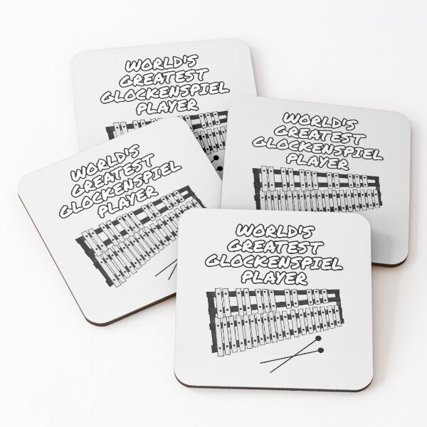 Item preview, World's Greatest Glockenspiel Player, Percussionist Percussion Teacher Funny designed and sold by doodlerob.