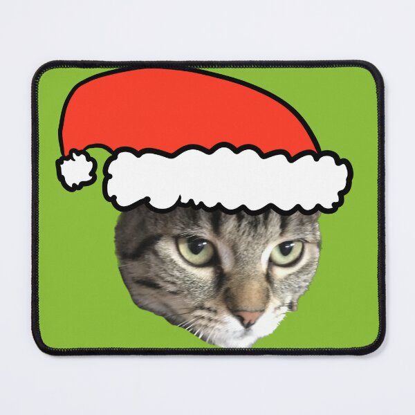 Item preview, Torsie the Cat in a Santa Hat designed and sold by Bridget Beswick.