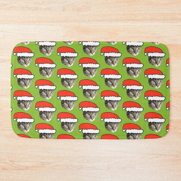 Item preview, Torsie the Cat in a Santa Hat designed and sold by Bridget Beswick.