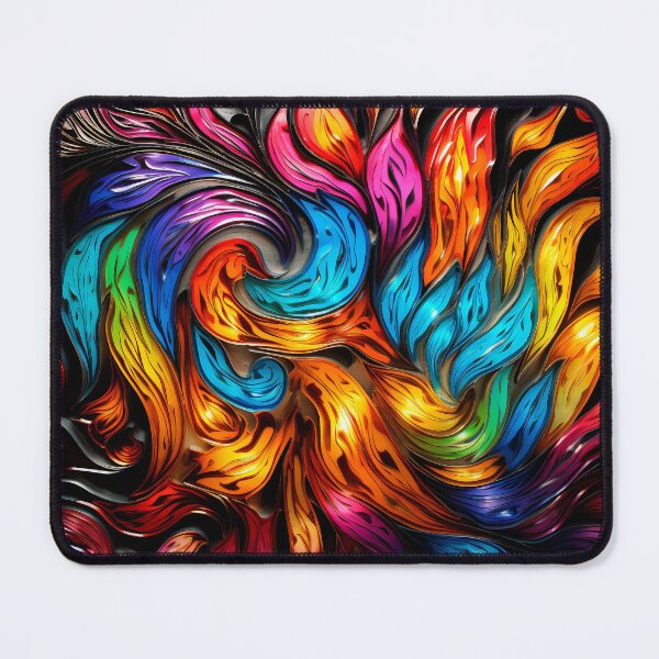 Item preview, Kaleidoscope of Metallic Flames designed and sold by CristalineDart.