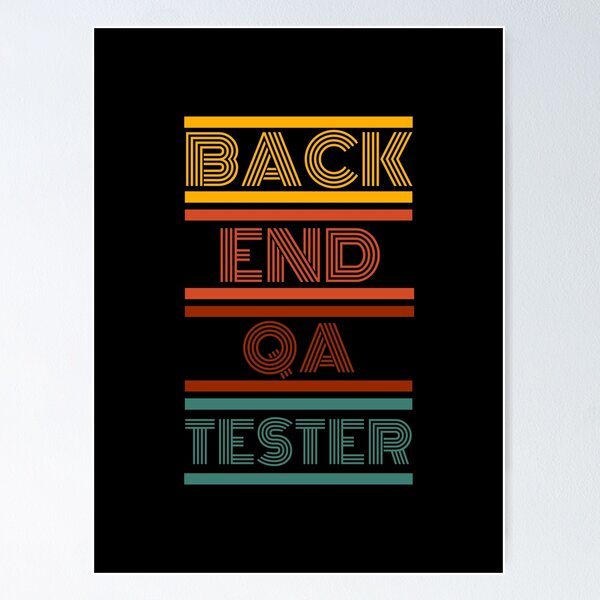 Item preview, Probador de control de calidad de back-end designed and sold by 4TeeToo.
