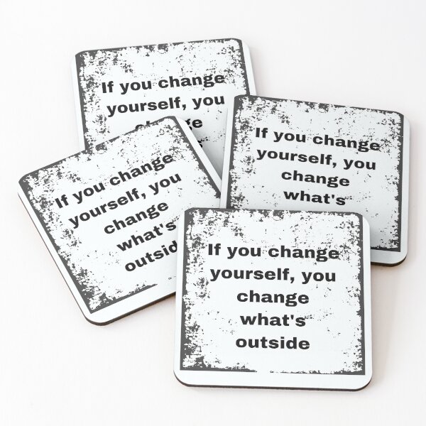Item preview, Empowering T-Shirt and more: If You Change Yourself, You.... designed and sold by TeeAauthenticF.
