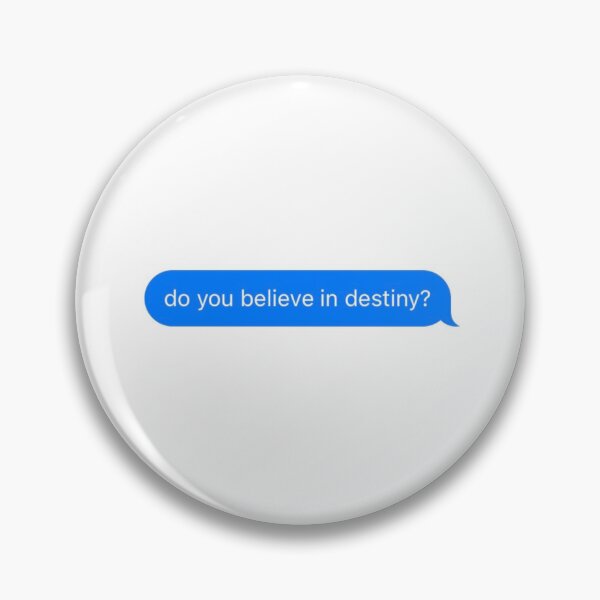 Item preview, "do you believe in destiny?" - RWBY Text Bubble Quote designed and sold by Jenna Cage.