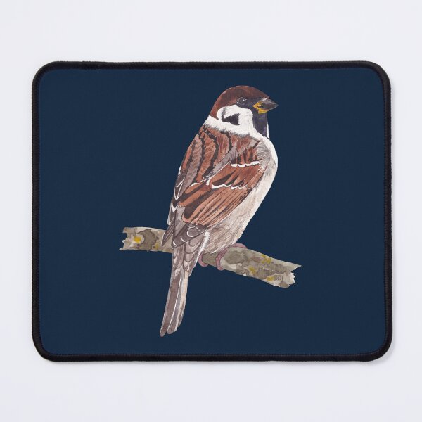 Item preview, EURASIAN TREE SPARROW-Passer montanus designed and sold by BEATRIZ ABAITUA.