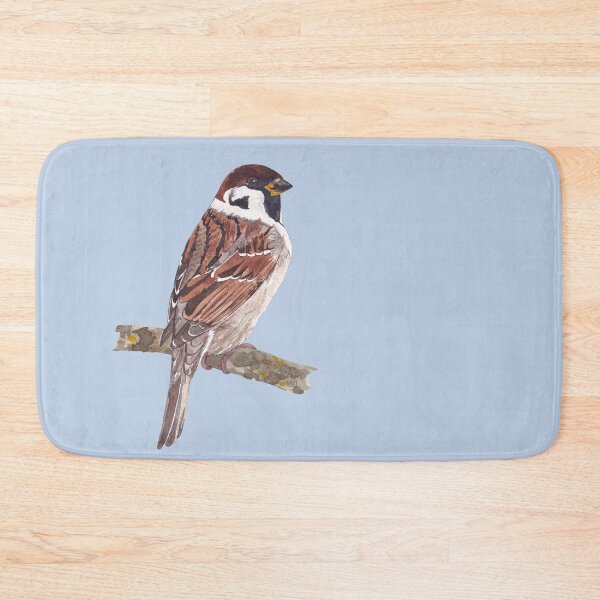 Item preview, EURASIAN TREE SPARROW-Passer montanus designed and sold by BEATRIZ ABAITUA.